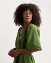 Kuyichi | Robe May en lin et coton biologique - Green