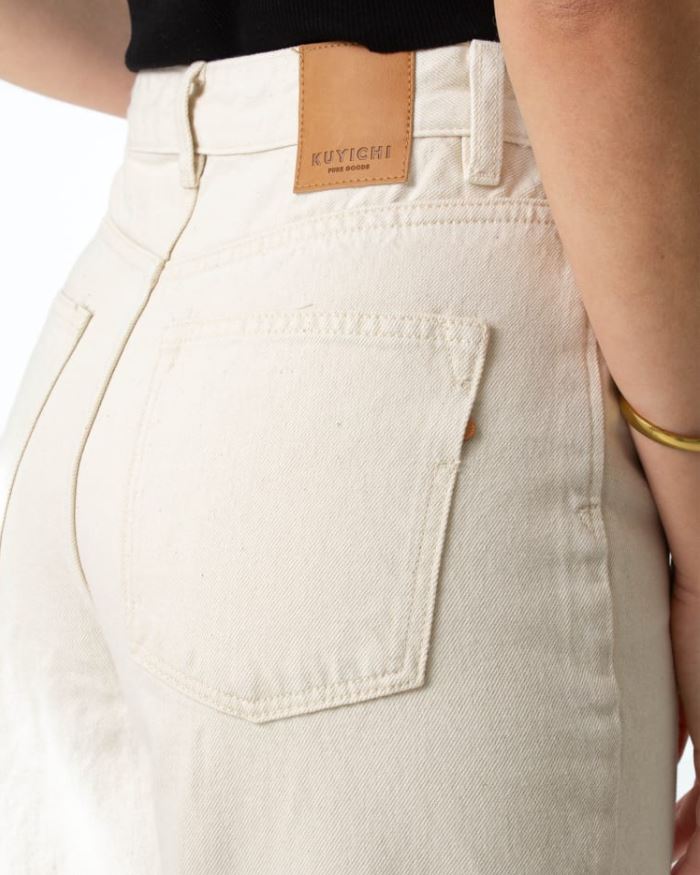 Kuyichi | Jean Harper Loose Flare Ecru