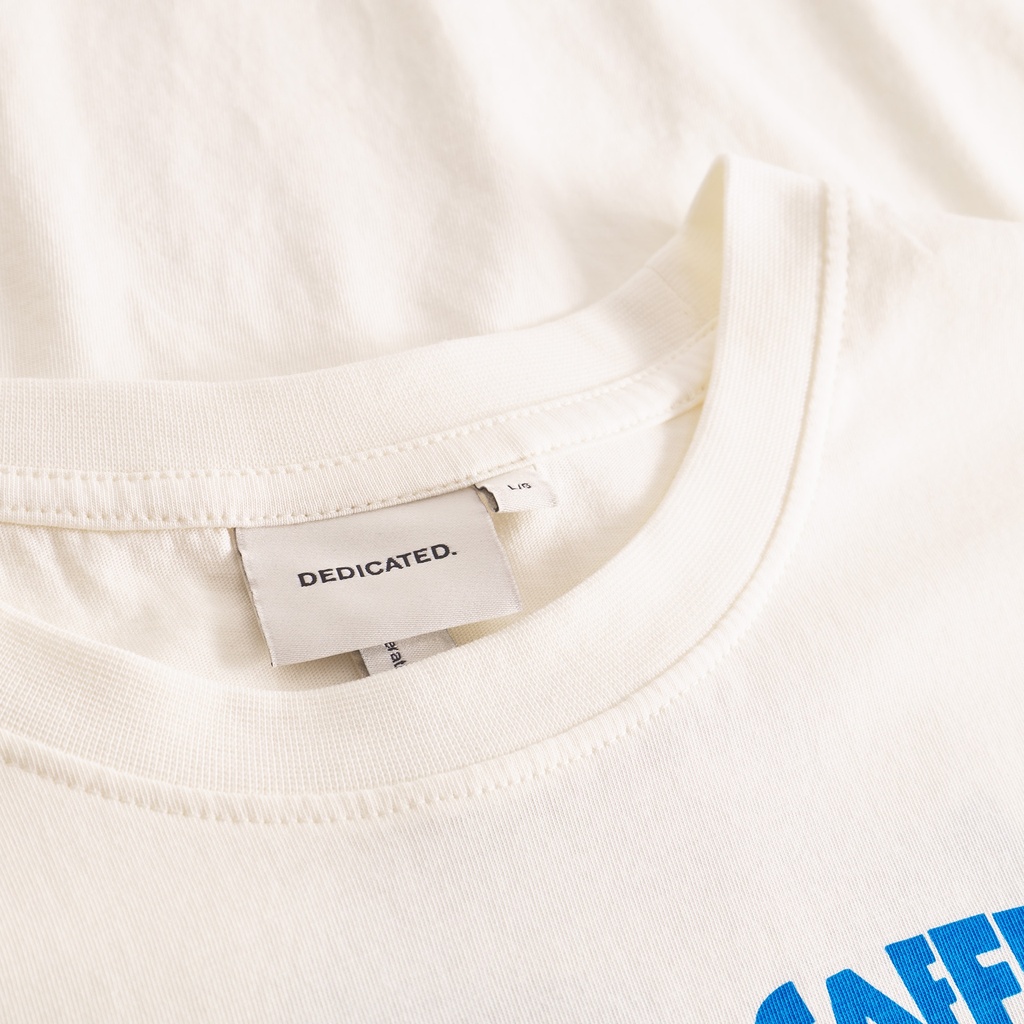 DEDICATED | T-shirt Stockholm Caffeine Club - Off-White