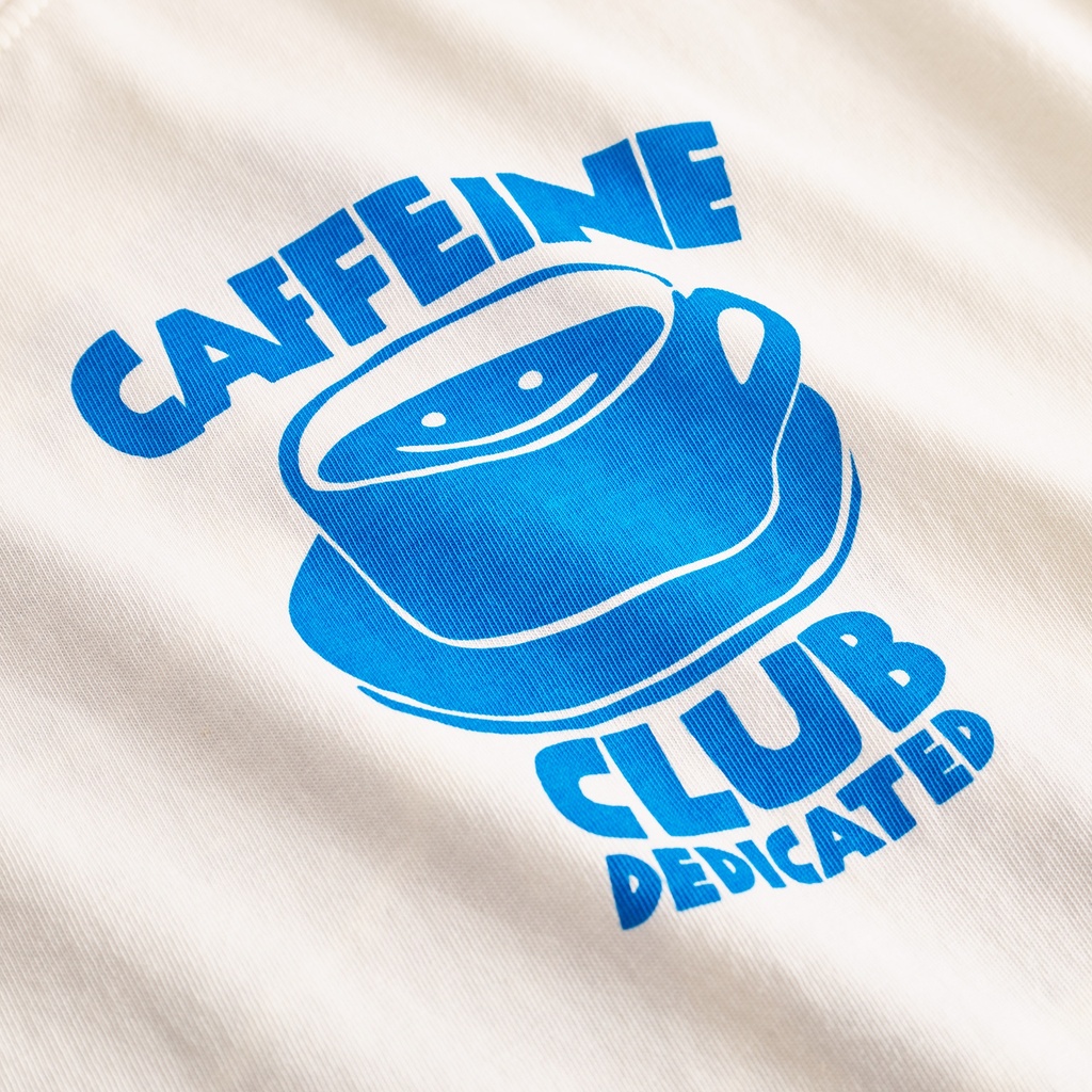 DEDICATED | T-shirt Stockholm Caffeine Club - Off-White