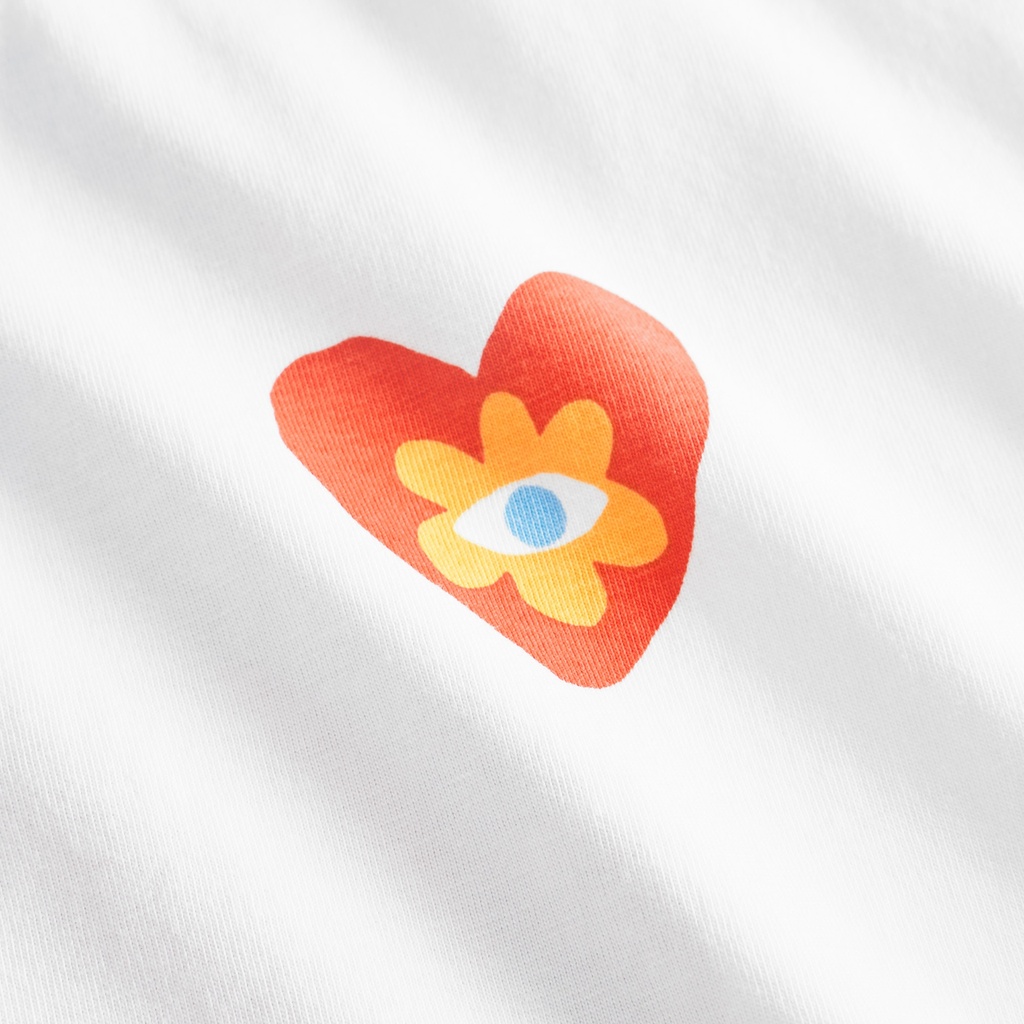 DEDICATED | T-shirt Vadstena Good Vibes - White