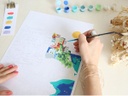 La Petite Epicerie | Coffret peinture au numéro - Cinque terre par Kenzie Elston