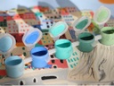 La Petite Epicerie | Coffret peinture au numéro - Cinque terre par Kenzie Elston
