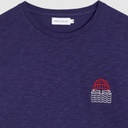 BASK IN THE SUN | T-shirt Indigo Mini to the Sea