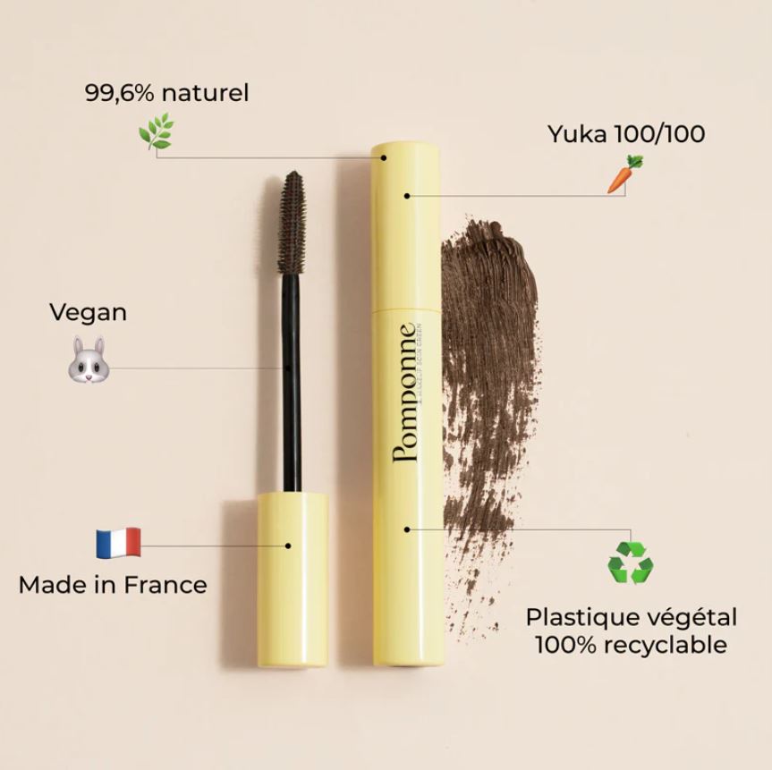 POMPONNE | Mascara booster - Marron Brun