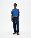 THINKING MU | T-shirt Sol Contrat Indigo - Blue