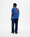 THINKING MU | T-shirt Sol Contrat Indigo - Blue