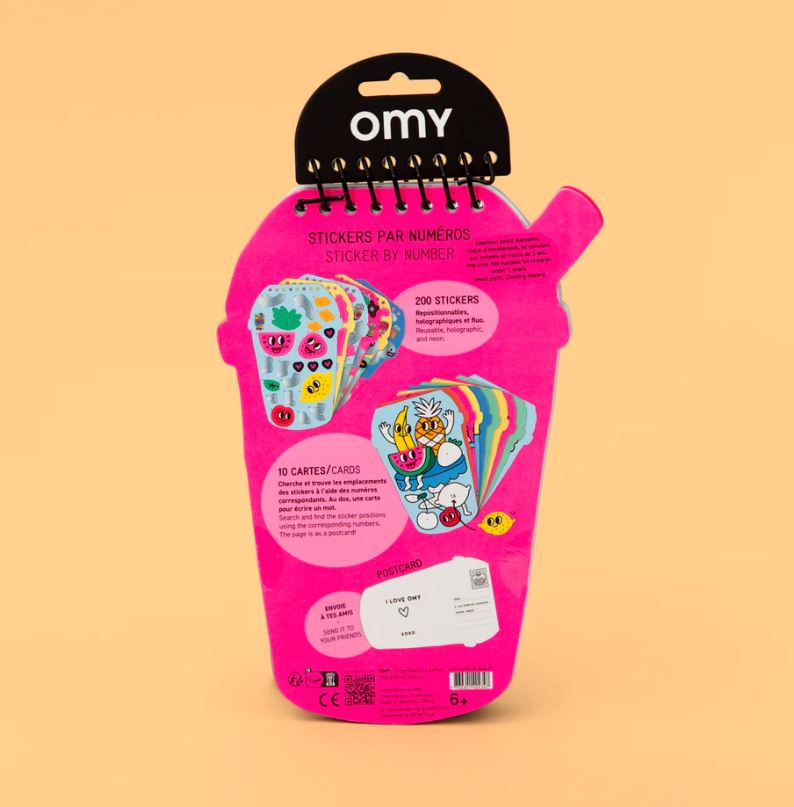 Omy | Poster à colorier - 3D