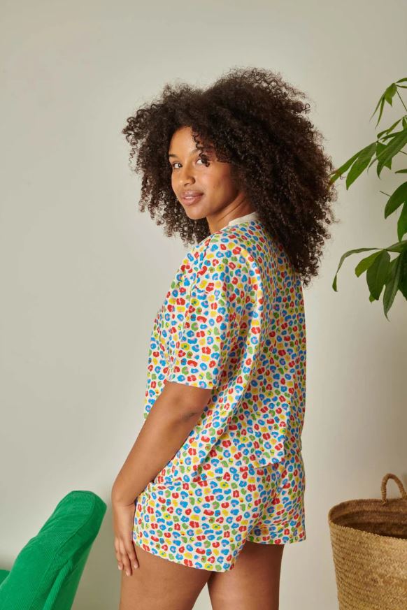 WE ARE JOLIES | Pyjama coton BIO NEW- Lorea Violet