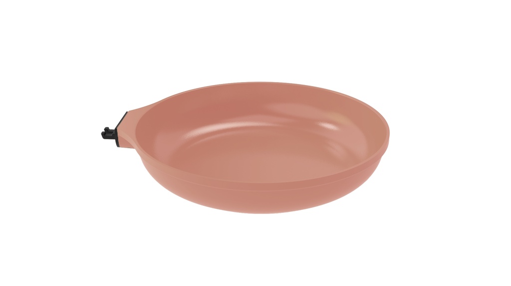 Cookut | Poêle Poignée Amovible 28 cm - Guimauve (poignée non incluse)