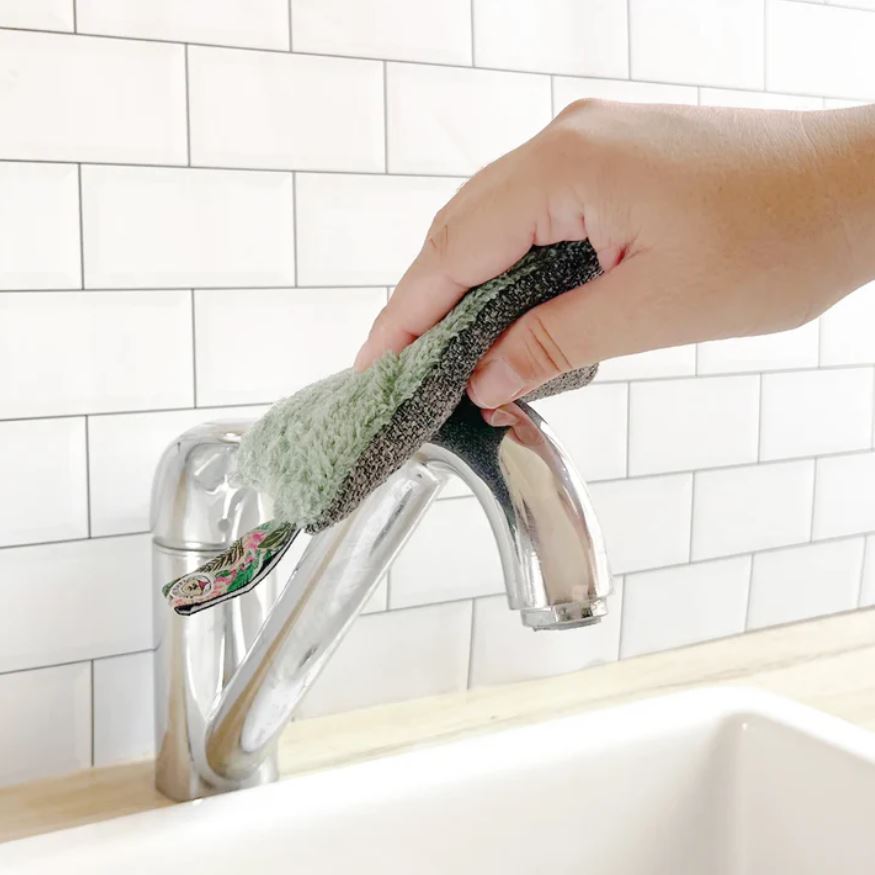 Another Way | Éponge Lavable et Grattante - Verte