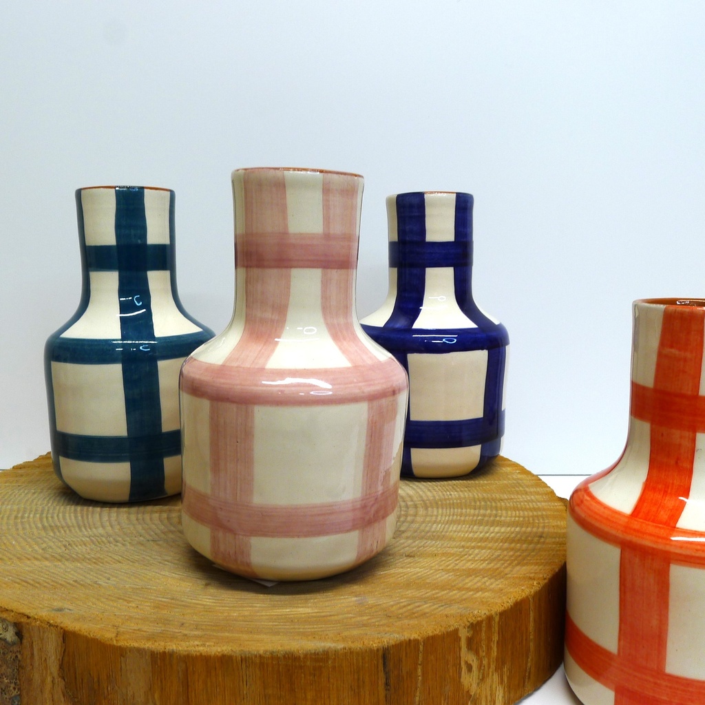Casa Cubista | Mini vase en céramique - Grid