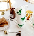 EMOI-EMOI | Le mug coeur Mama love  - vert sapin