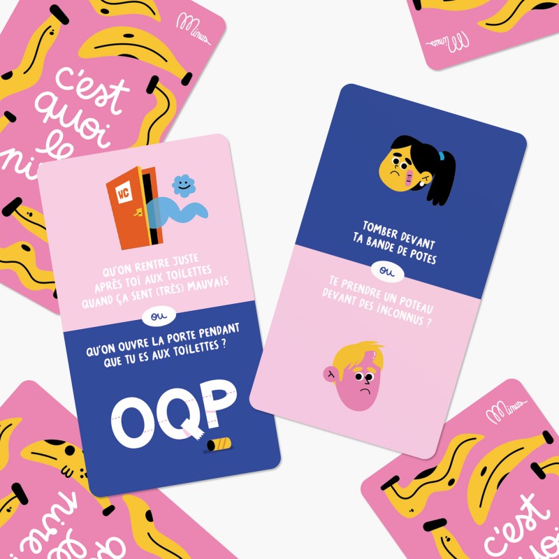 Minus | Jeu de cartes C'est quoi le pire ?