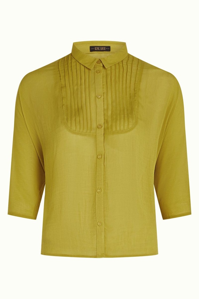 KING LOUIE | Blouse Betta Capo - Cress Yellow