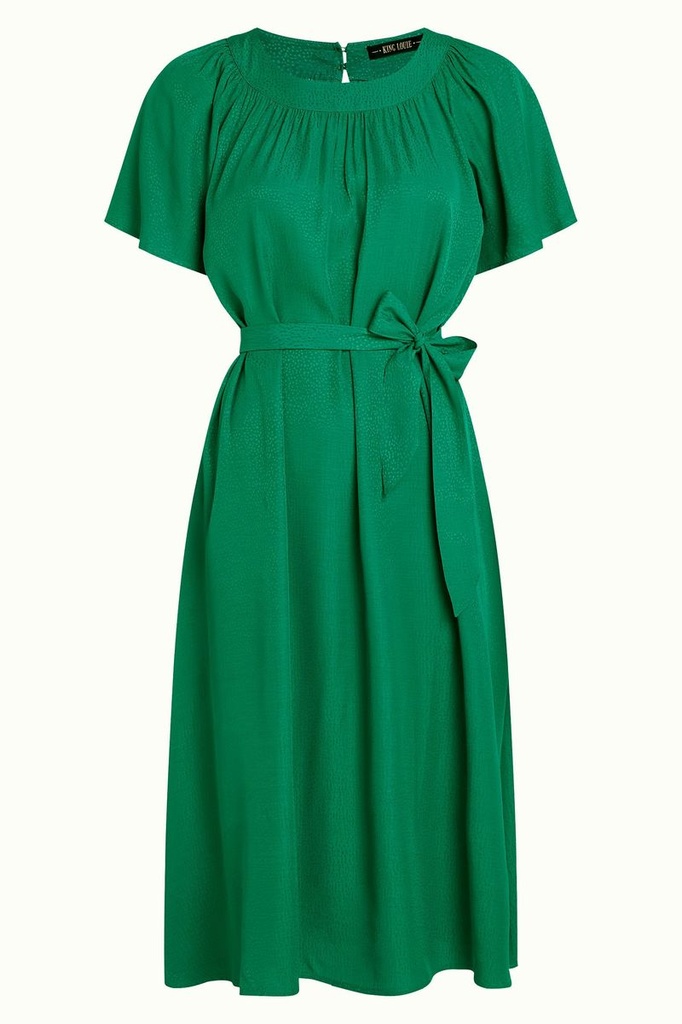 KING LOUIE | Robe Talia Saxon - Ultra Green