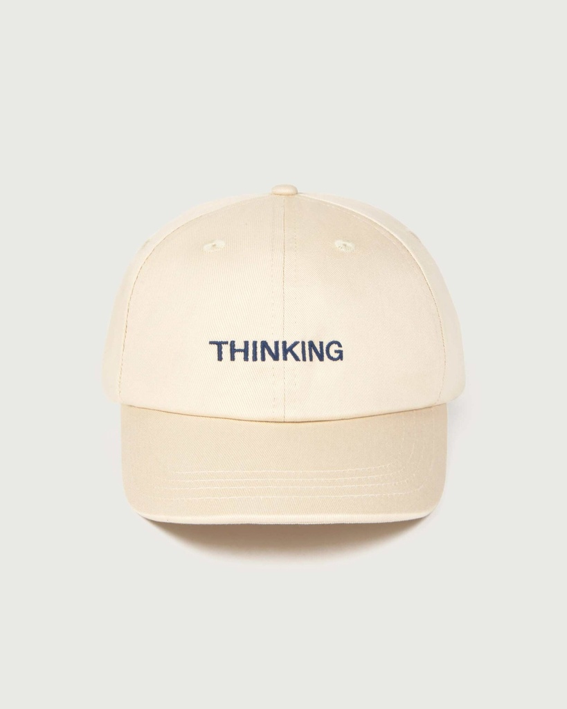 THINKING MU | Casquette Thinking Ivory Chris - Ecru