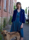 MADEMOISELLE YEYE | Veste Retro Rally College - Blue