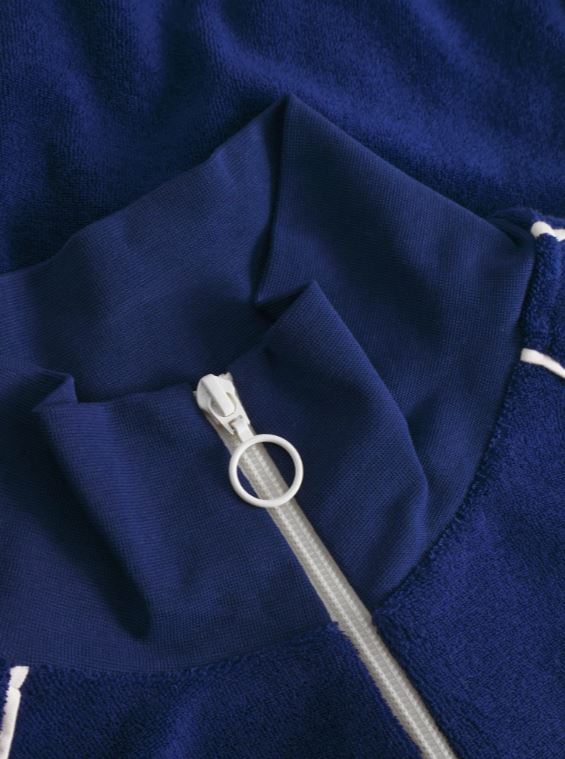 MADEMOISELLE YEYE | Veste Retro Rally College - Blue