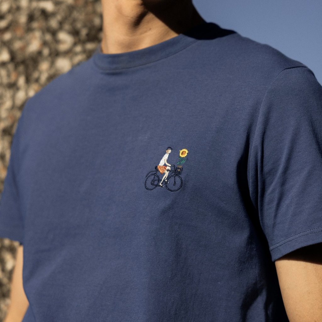 FAGUO | T-shirt Arcy en coton - Navy