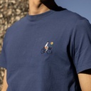 FAGUO | T-shirt Arcy en coton - Navy