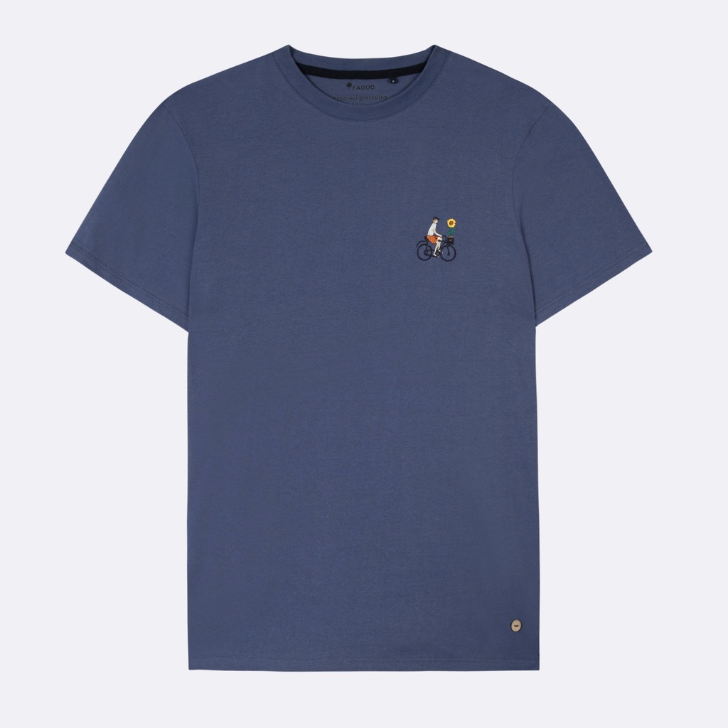 FAGUO | T-shirt Arcy en coton - Navy
