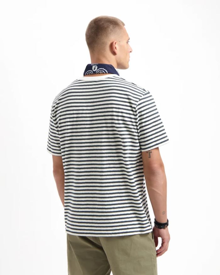 Kuyichi | T-shirt Liam en coton bio et chanvre - Woodland Grey