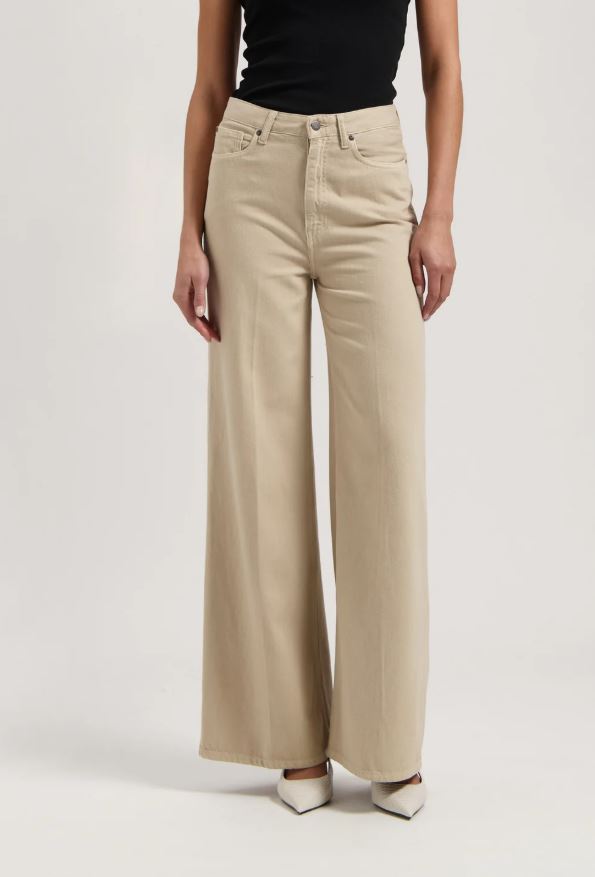 MUD JEANS | Jean Sara High Loose Flow - Sand