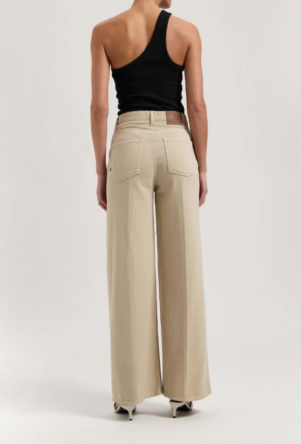 MUD JEANS | Jean Sara High Loose Flow - Sand