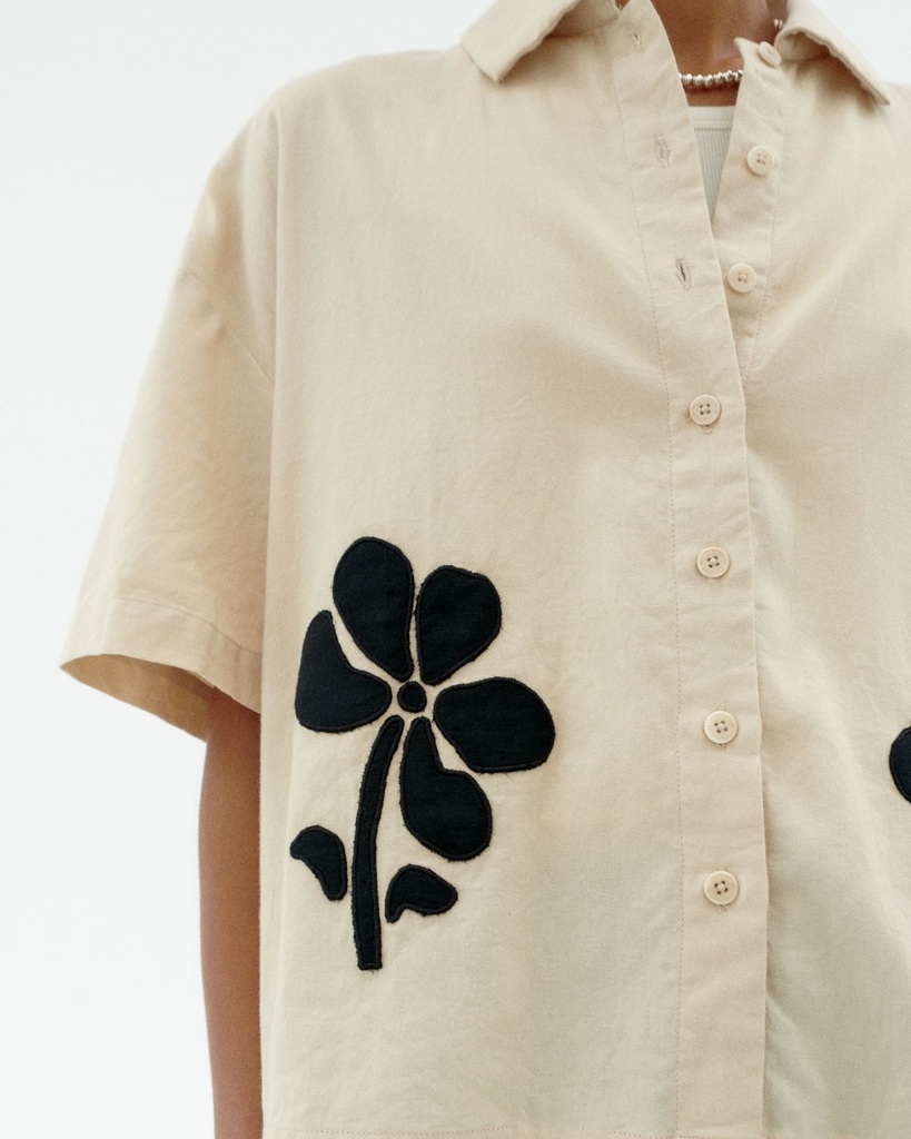 THINKING MU | Chemise Marygold Anna - Ecru