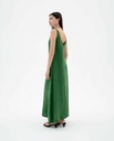 THINKING MU | DILL SADE DRESS - FEMME -GREEN