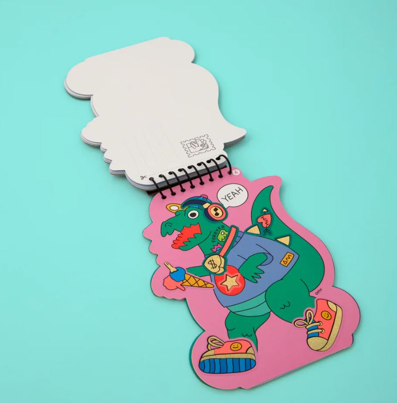 Omy | Carnet d'activités stickers - Dino