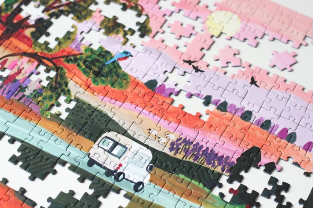 PIECELY | Puzzle Van Life, 500 pièces