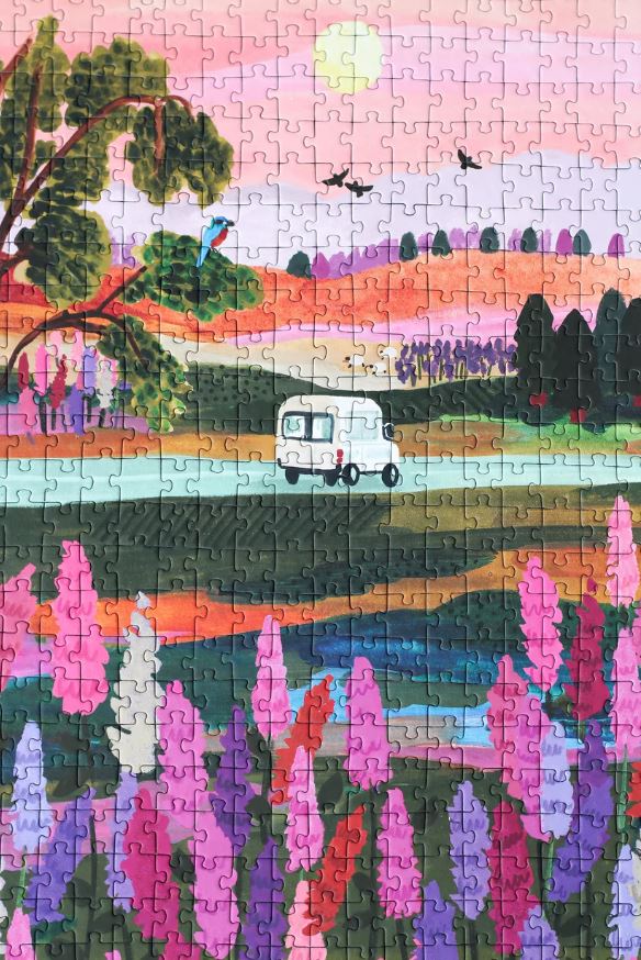 PIECELY | Puzzle Van Life, 500 pièces