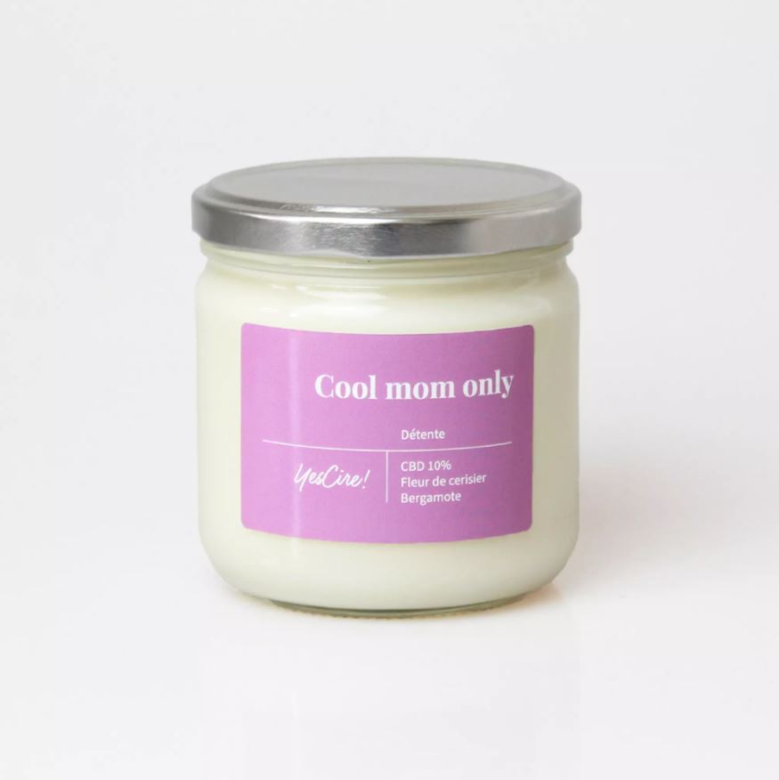 YESCIRE | Bougie CBD &quot;détente&quot; - Cool mom only