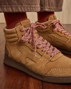 FAGUO | Basket Elm  Suede - Ecru et kaki