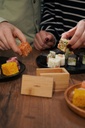 Cookut | Kit de fabrication de bouchées cubiques façon sushis