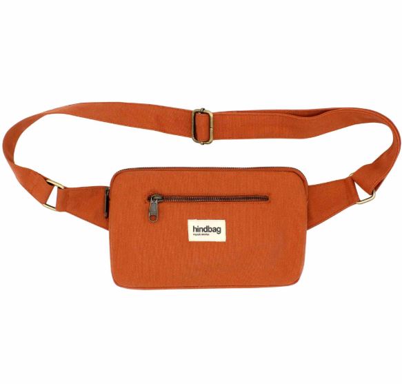 HindBag | Sac banane rectangulaire Harry - Sienne