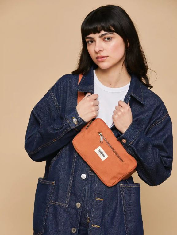 HindBag | Sac banane rectangulaire Harry - Sienne