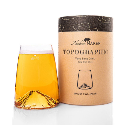 Alaskan Maker | Verre Topographic Haut : Mont Fuji