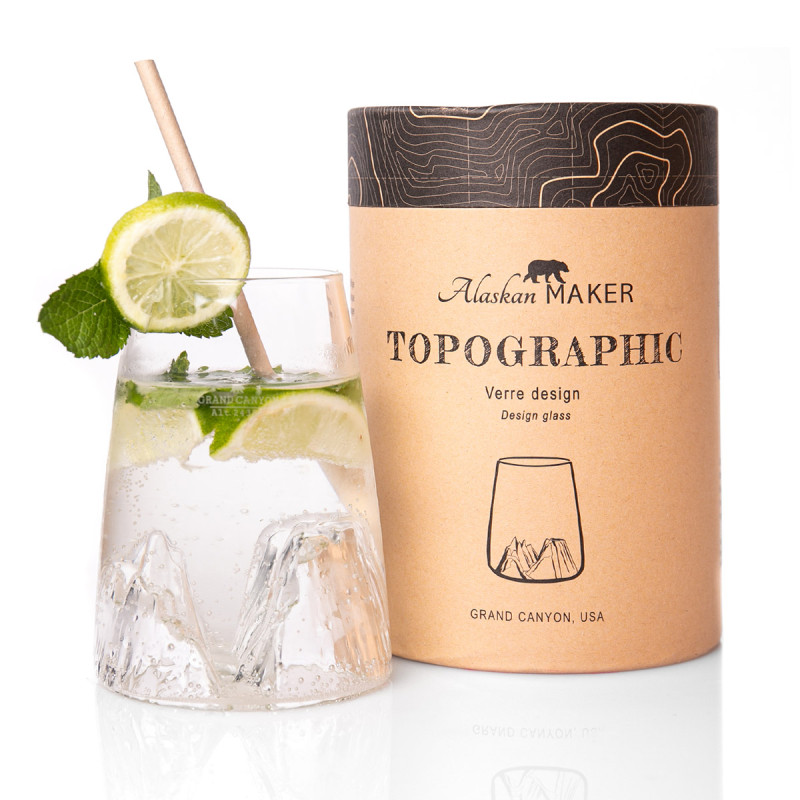 Alaskan Maker | Grand verre Topographic : Grand Canyon