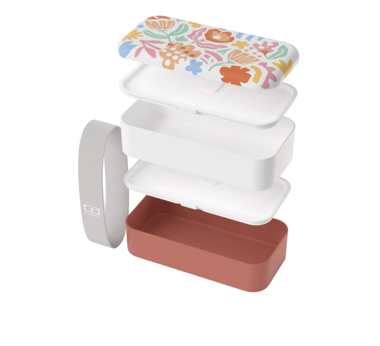 Mon Bento | Lunch Box Bento MB Original - Rouge Végétal -  Made in France