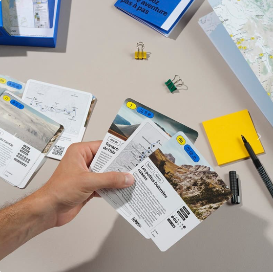 LES OTHERS - Carte de Rando Recto Verso EUROPE ©