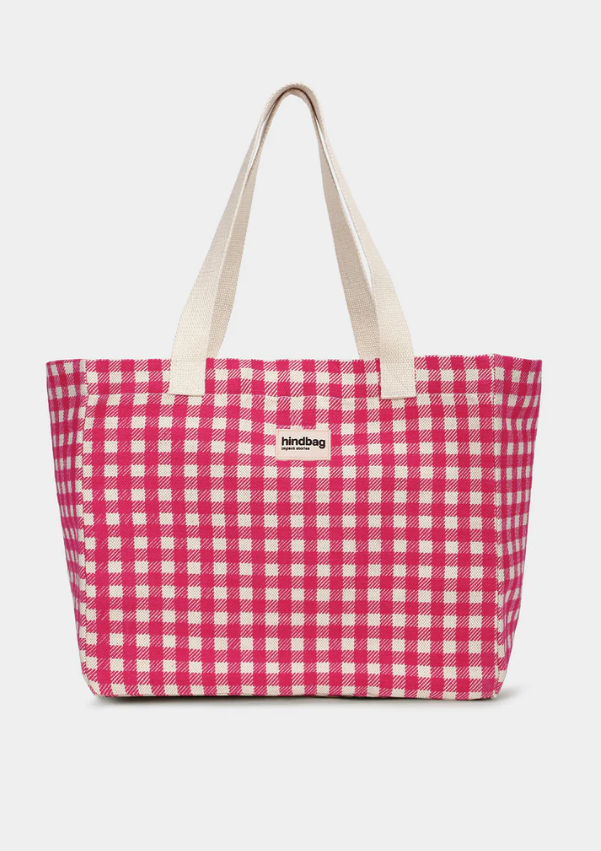 HindBag | Cabas Claude - Vichy Rose