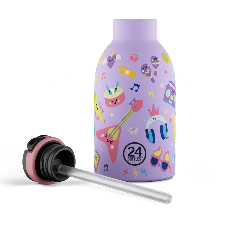 24 Bottles | Gourde Inox Urban 330ml - Music Friends