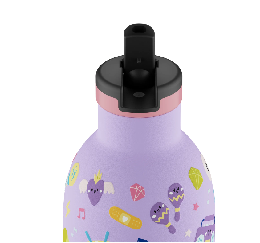 24 Bottles | Gourde Inox Urban 330ml - Music Friends