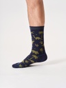 THOUGHT | Chaussettes - Mens Dino Organic Cotton Gift Box - Navy Blue