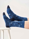 THOUGHT | Chaussettes - Mens Mountain Biking Bamboo Gift Box Of 4 - Blue/Navy/Grey/Navy