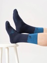 THOUGHT | Chaussettes - Mens Mountain Biking Bamboo Gift Box Of 4 - Blue/Navy/Grey/Navy