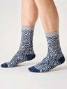 THOUGHT | Chaussettes - Mens Mountain Biking Bamboo Gift Box Of 4 - Blue/Navy/Grey/Navy